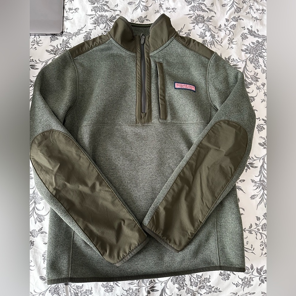 vineyard vines Fleece Quarter-Zip womens S